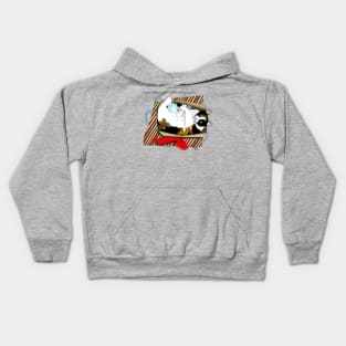 Christmas Toy Box Cat Kids Hoodie